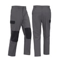 thumbnail image 1 of Cavosen Cargo Pants for Men Low waist Trousers with Multiple Pockets Color Block Elastic Waist Bottoms Trendy Clothes, 1 of 9