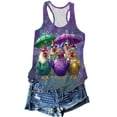 thumbnail image 1 of Cavosen Carnival Casual Tops for Women Crew Neck Sleeveless Top Lightweight Basic Cami Tank Soft Summer Workout Tops, 1 of 4