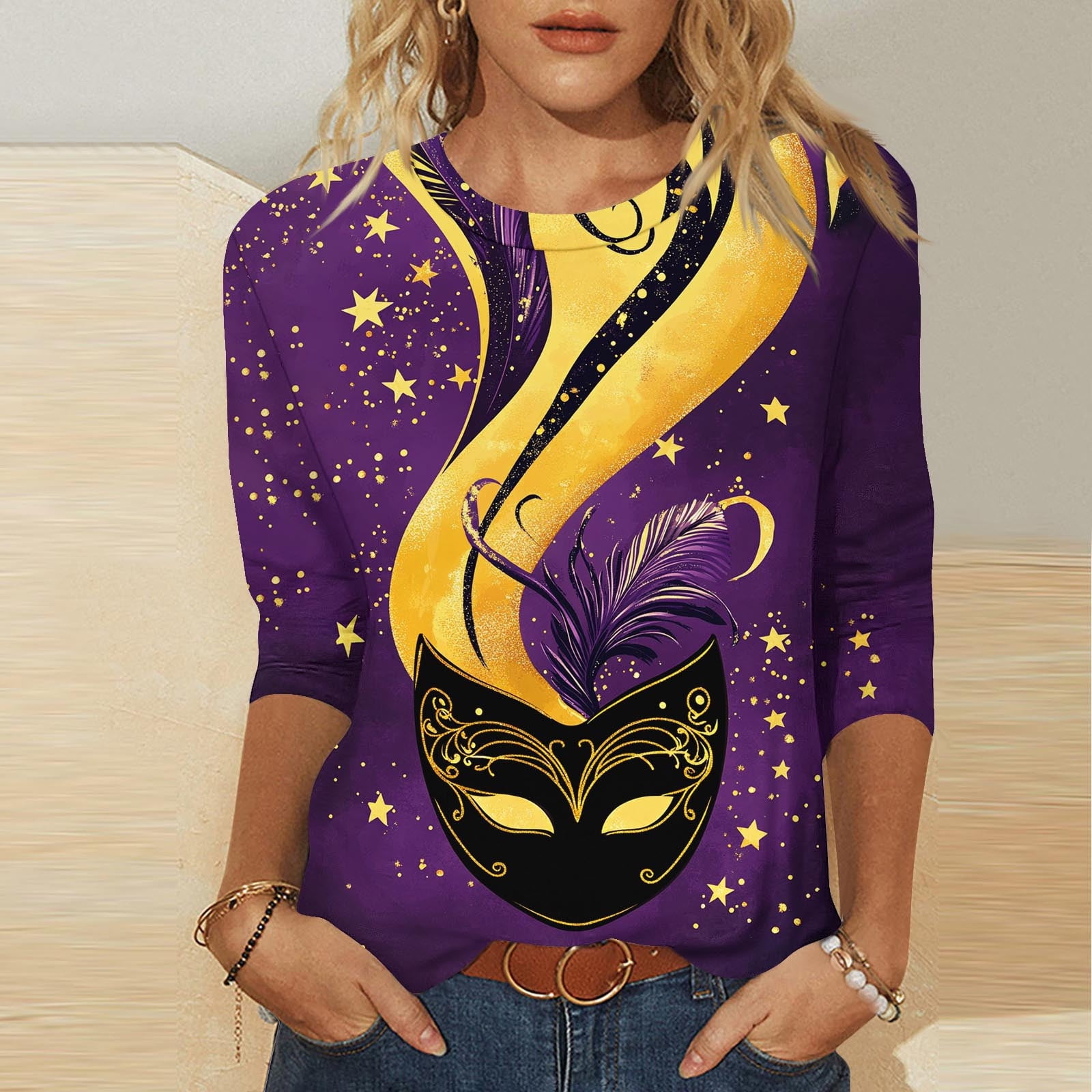 dressy mardi gras tops