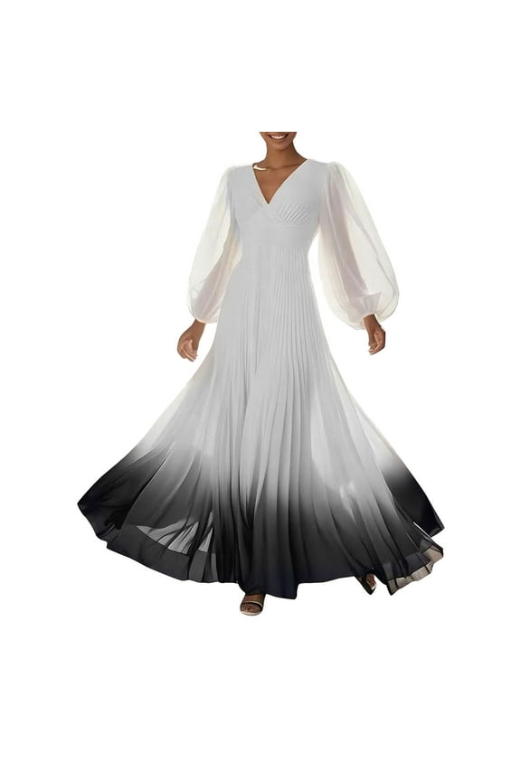 Christmas Maxi Dress Plus Size Crew Neck Long Sleeve Midi Evening Gowns Ball Dress Elegant Wedding Guest Cocktail Party Dress