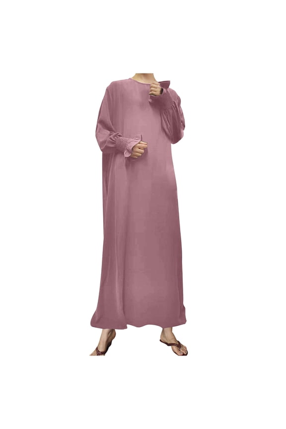 Corset Homecoming Dress Crew Neck Long Sleeve Maxi Evening Gowns Solid Ball Dress Elegant Wedding Guest Cocktail Party Dress