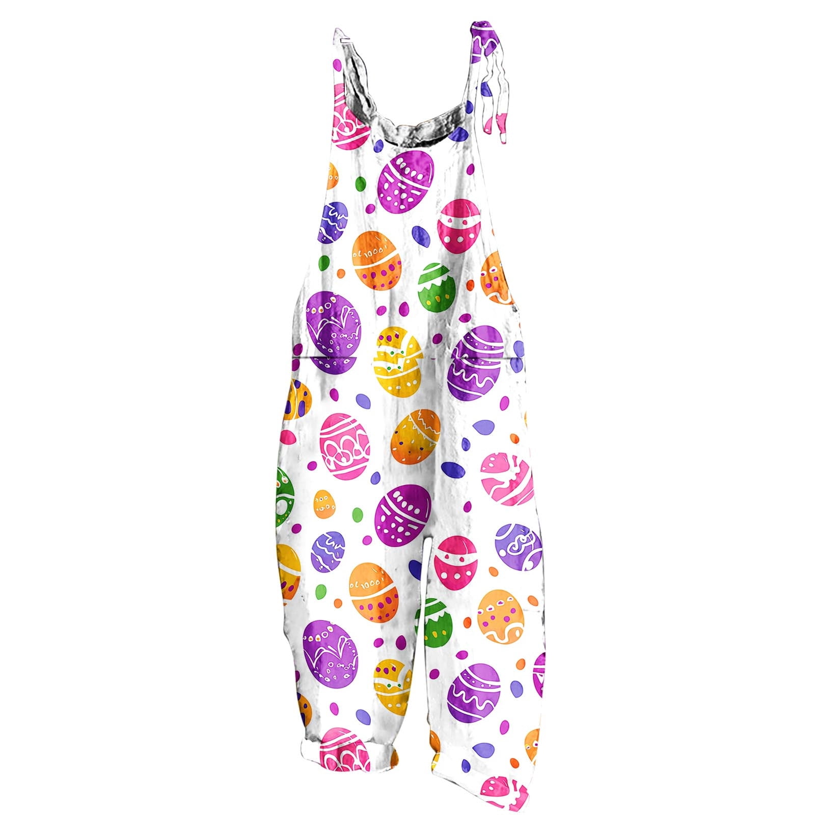 Cavosen Cute Jumpsuits for Women Easter Oversized Jumpsuits Wide Leg ...