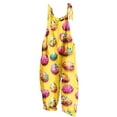thumbnail image 1 of Cavosen Dressy Rompers for Women Easter Oversized Jumpsuits Wide Leg Long Overalls with Pocket Print Summer Going Out Rompers, 1 of 5