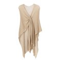 thumbnail image 1 of Cavosen Elegant Shawl Wraps Knit Elegant Wraps Solid Soft Open Front Scarves Oversized Bridesmaid Wedding Summer Everyday Wear, 1 of 2
