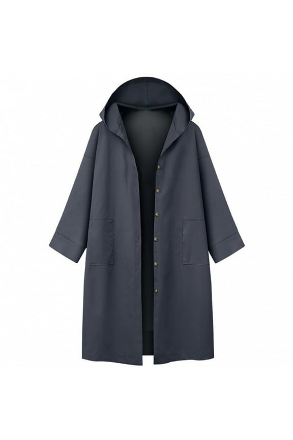 Fall Coats Thicken Wool Notch Lapel Double Breasted Long Pea Coat Long Sleeve Solid Slim Jackets Soft Warm Casual Outwear