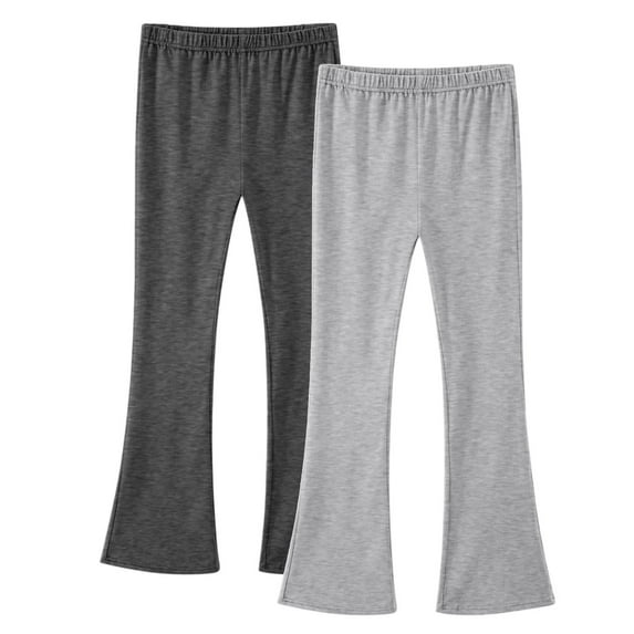 Cavosen Flare Pants for Women High Waist Full Length Elastic Waist Yoga Pants Causual Pants Size 3-14