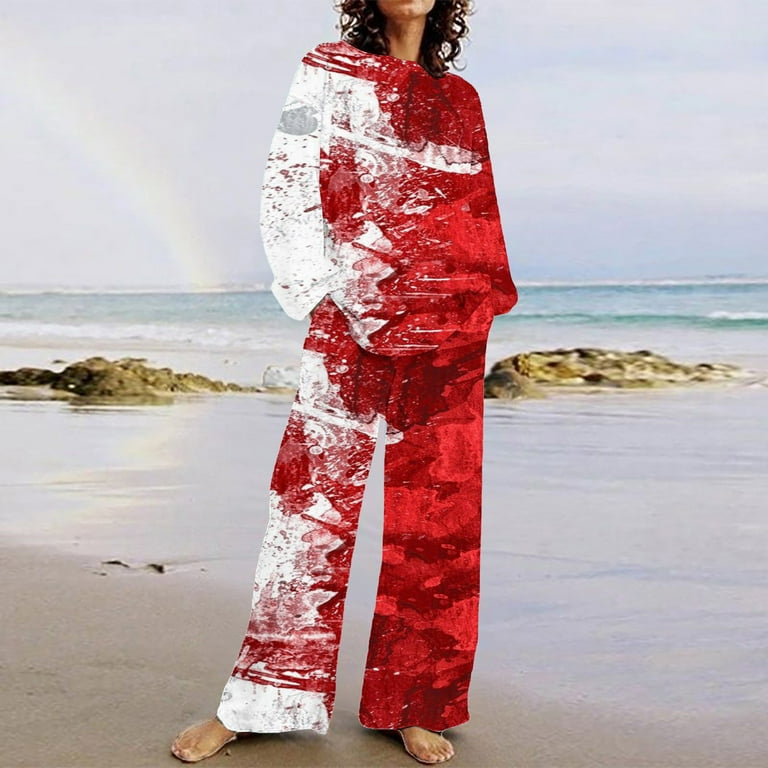 Cavosen Halloween Womens 2 Piece Sets Jogging Sets Horror