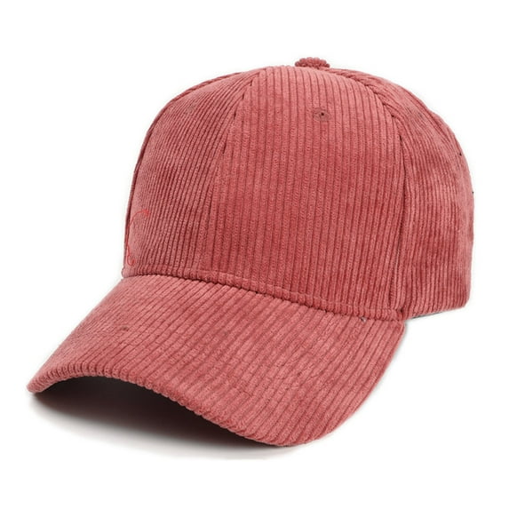 Cavosen Hat Baseball for Women Men Unisex Outdoor Baseball Caps Corduroy Classic Vintage Sun Hats Solid Adjustable Curved Brim Winter Caps Breathable Workout Headwear Bonnet