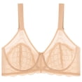 thumbnail image 1 of Cavosen Bras for Women Lace Supportive Bras Push Up Full Coverage Padded Solid Stretch Bralettes Spaghetti Strap Breathable Sleep Underwear, 1 of 8