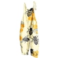 thumbnail image 1 of Cavosen Jumpsuits for Women Plus Size Oversized Yellow Jumpsuits Wide Leg Long Overalls with Pocket Daisies Summer Cute Rompers, 1 of 5