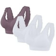 thumbnail image 1 of Cavosen Lace Push up Bra Wireless Bras Push Up Solid Stretch Bralettes Spaghetti Strap Breathable Tshirt Casual Underwear, 1 of 9