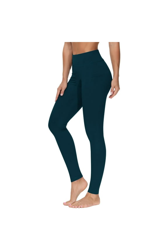 Leggings for Women High Waist Seamless High Waisted Full Length Pants Solid Butt Lifting Tight Yoga Pants Buttery Soft Stretch Workout Pants