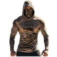 thumbnail image 1 of Cavosen Long Sleeve Hoodie for Men Breathable Face Mask Clothes Sun protection Print Outdoor Loose Casual Soft Versatile Tops, 1 of 3