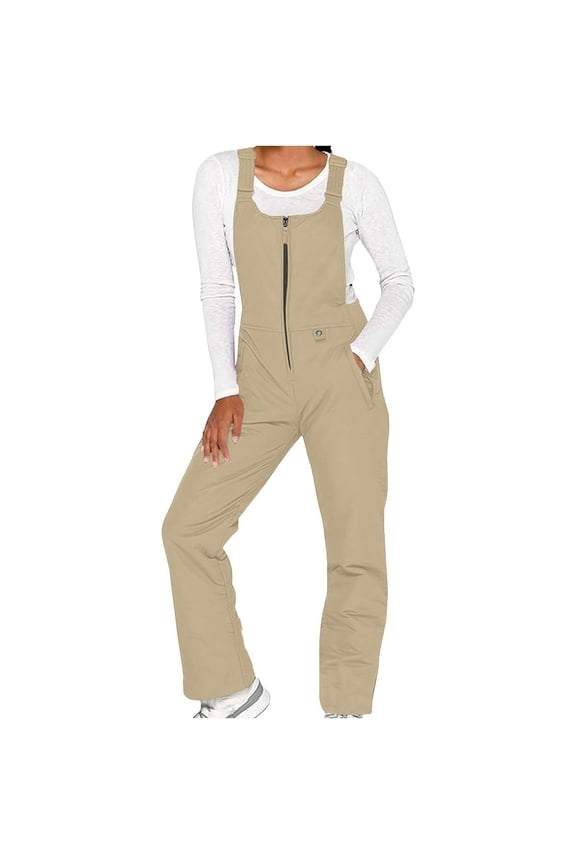 Men and Women's Snow Snowboard Pants Loose Insulated Waterproof Unisex Baggy Cargo Ski Pants Bib Warm Winter