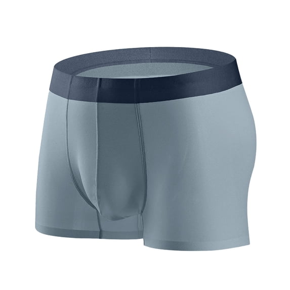 Cavosen Men's Stretch Underwear Seamless Breathable Mesh Plus Size Trunks Athletic Soft Comfortable Underpants 1Pack