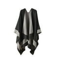 thumbnail image 1 of Cavosen Pashmina Shawl Wraps for Women Knit Vintage Cardigan Cape Solid Soft Open Front Scarves Casual Fall Everyday Wear, 1 of 3