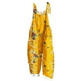 thumbnail image 1 of Cavosen Plus Size Loose Sleeveless Jumpsuits Long Overalls with Pocket Print Lightweight Summer Work Rompers, 1 of 5
