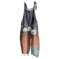 thumbnail image 1 of Cavosen Plus Size Loose Sleeveless Jumpsuits Long Overalls with Pocket Print Lightweight Summer Workout Rompers, 1 of 5