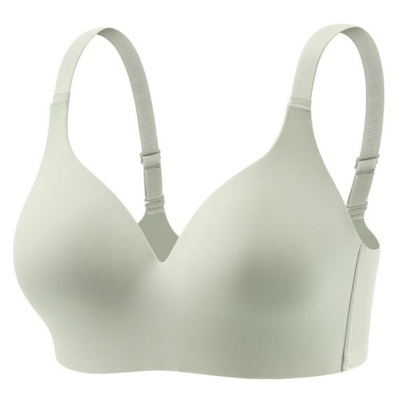 Cavosen Plus Size Sports Bras for Women Plus Size Wireless Bras Push Up Full Coverage Stretch Bralettes Spaghetti Strap Breathable Everyday Underwear
