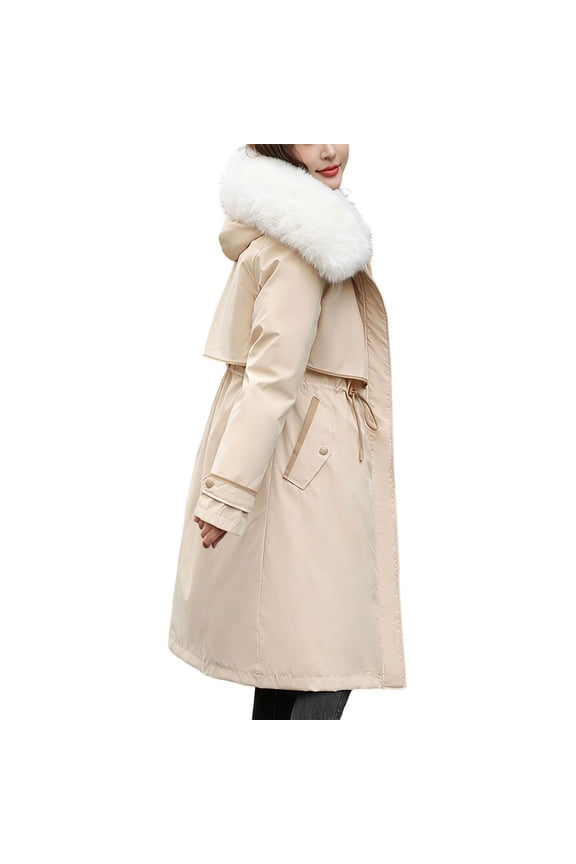 Plus Size Winter Coats Lightweight Winter Warm Long Down Jacket Packable Packable Coat Versatile Insulated Travel Outerwear
