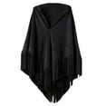 thumbnail image 1 of Cavosen Shawl Wrap Tassel Fleece Elegant Wraps Solid Soft Scarves Versatile Evening Dresses Winter Everyday Wear, 1 of 7