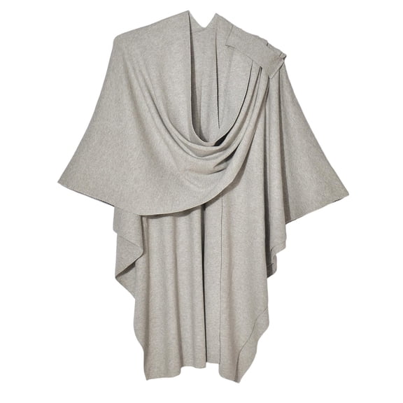 Cavosen Shawl Wraps for Women Tassel Knit Elegant Cardigan Cape Solid Soft Warm Open Front Scarves Casual Winter Everyday Wear