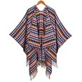 thumbnail image 1 of Cavosen Shawl for Women Dressy Tassel Elegant Wraps Plaid Soft Scarves Trendy Bridesmaid Wedding Fall Everyday Wear, 1 of 4