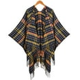 thumbnail image 1 of Cavosen Shawl for Women Dressy Tassel Elegant Wraps Plaid Soft Scarves Trendy Bridesmaid Wedding Fall Everyday Wear, 1 of 3