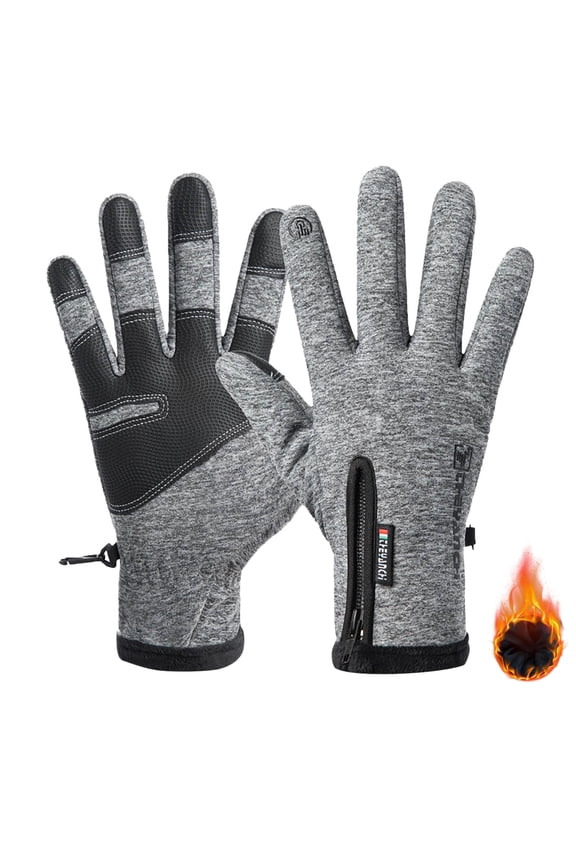 Ski Gloves Women Waterproof Men Winter Warm Soft Thicken Full Finger Skiing Touchscreen Gloves Comfortable Mittens Cycling Riding Sport Outdoor Cold Weather Running