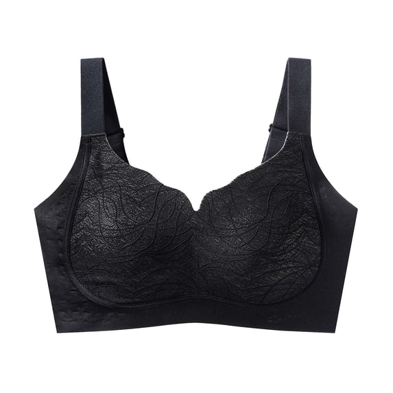 Cavosen Sports Bras for Women High Support Bras Push Up Full Coverage Padded Stretch Bralettes Wide Straps Breathable Underwear