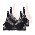thumbnail image 1 of Cavosen Sports Bras for Women Plus Size Supportive Bras Push Up Full Coverage Padded Stretch Bralettes Wide Straps Sleep Underwear, 1 of 5