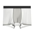 thumbnail image 1 of Cavosen Stretch Underwear for Men Seamless Plus Size Trunks Soft Solid Color Comfortable Casual Briefs 1Pack, 1 of 3