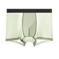 thumbnail image 1 of Cavosen Stretch Underwear for Men Seamless Plus Size Trunks Soft Solid Color Comfortable Casual Briefs 1Pack, 1 of 3