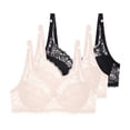 thumbnail image 1 of Cavosen Supportive Bras for Women Plus Size Bras Push Up Full Coverage Padded Stretch Bralettes Wide Straps Comfortable Underwear, 1 of 8