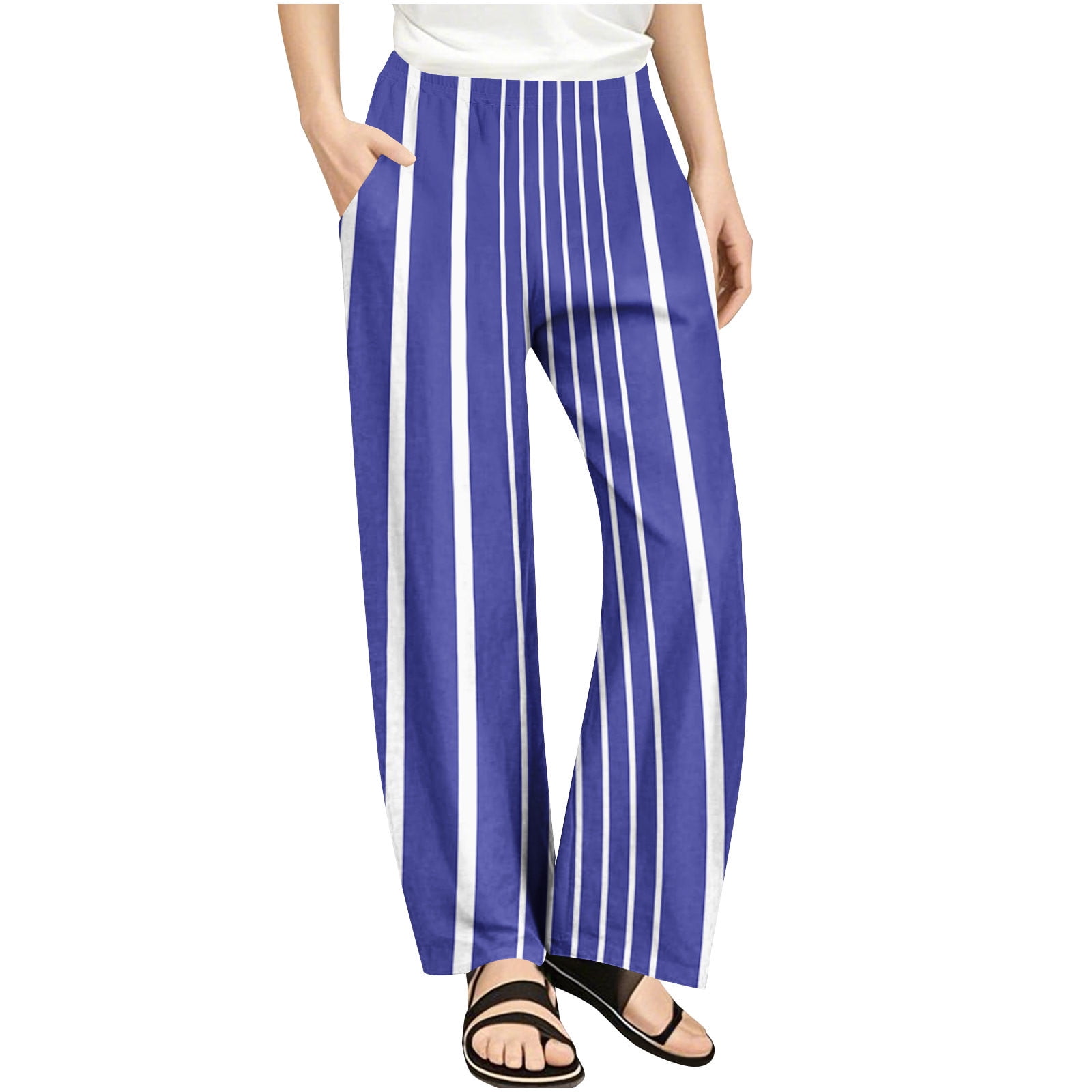 High Waisted Straight Leg Sweatpants