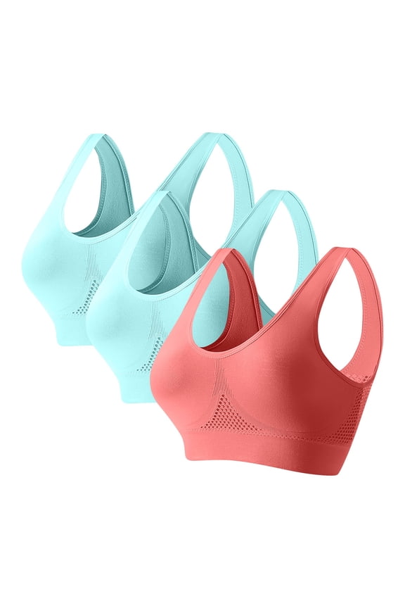 T Shirt Bras for Women Supportive Bras Push Up Full Coverage Padded Stretch Bralettes Wide Straps Breathable Underwear