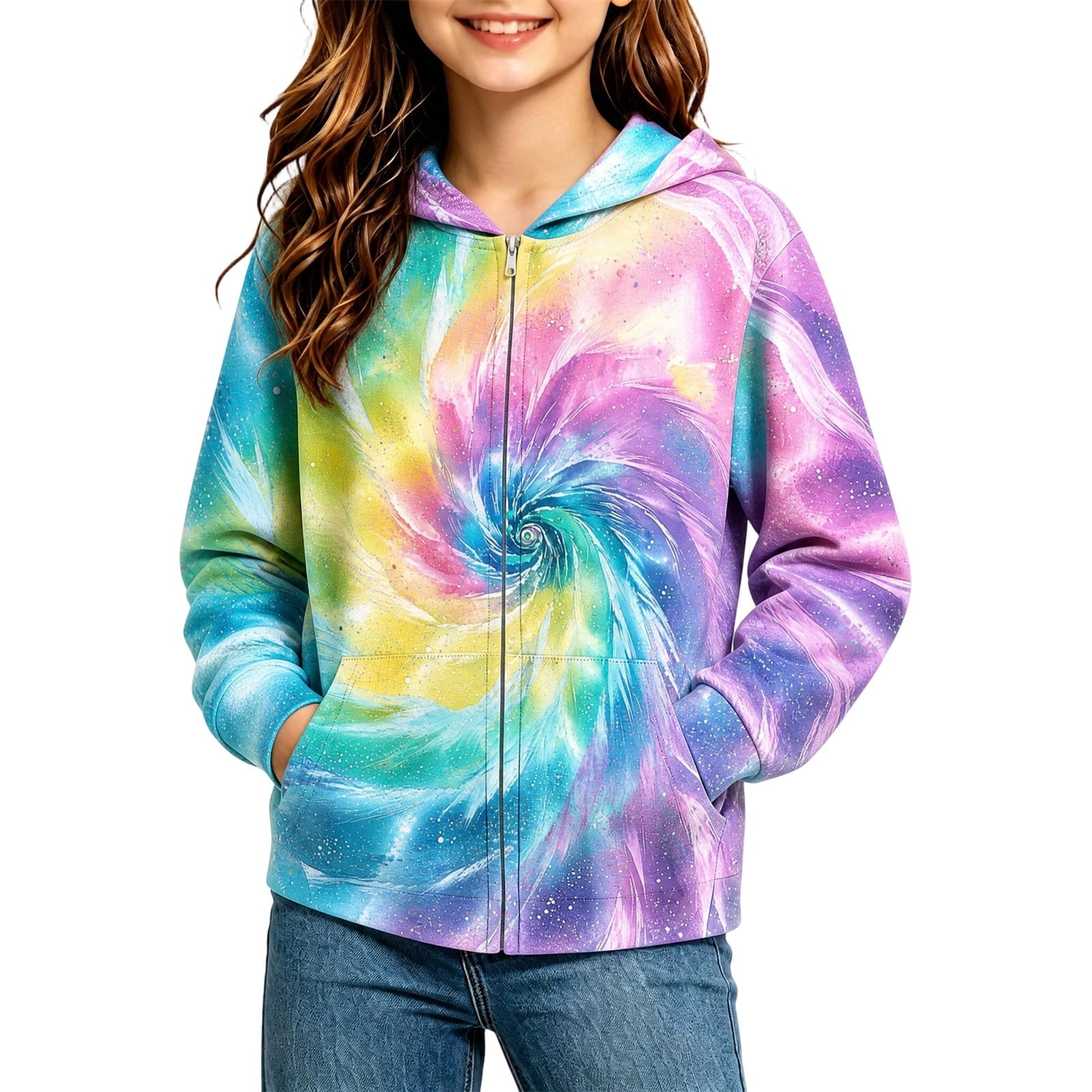 Cavosen Toddlers Jackets Lightweight Fleece Cuffed Sleeve Zip Up ...