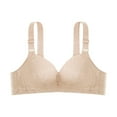 thumbnail image 1 of Cavosen Training Bras for Girls Plus Size Wireless Bras Push Up Full Coverage Lightly Padded Stretch Bralettes Spaghetti Strap Comfortable Underwear, 1 of 2