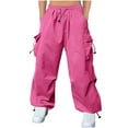 thumbnail image 1 of Cavosen Wide Leg Sweatpants Men High Waist Wide Leg Trousers Solid Palazzo Elastic Waist Bottoms Casual Clothes, 1 of 6