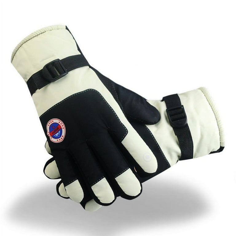 Cavosen Winter Gloves Women Waterproof Men Warm Soft Velvet Fleece