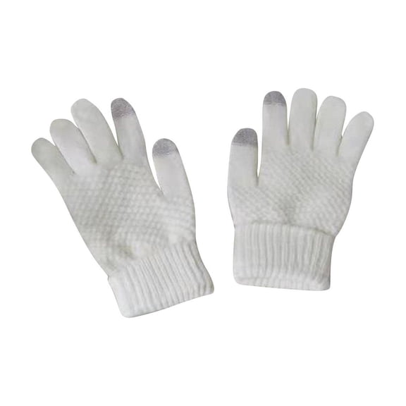 Cavosen Winter Gloves for Ladies Touchscreen Thermal Windproof Grip Comfortable Elastic Cuff Mittens