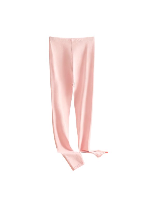 Women’s Leggings Cotton Seamless High Waisted Full Length Pants Solid Butt Lifting Pants Buttery Soft Stretch Lightweight Workout Pants