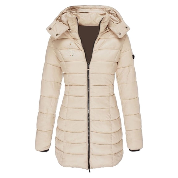 Cavosen Women's down Jackets & Coats Lightweight Winter Warm Long Down Jacket Packable Packable Coat with Hood Casual Insulated Travel Outerwear