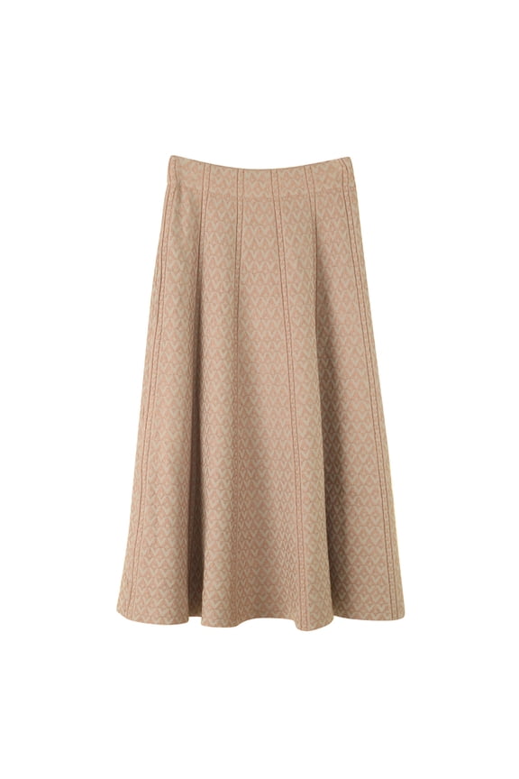 Womens A Line Skirt Elastic Waist Midi Skirts Knit Solid Short Skirts Trendy Casual Club Skirt