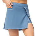 thumbnail image 1 of Cavosen Womens Skirts Knee Length Elastic Waist Mini Skirts Split Solid Yoga Skirts Elegant Bussiness Club Skirt, 1 of 9