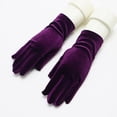 thumbnail image 1 of Cavosen Womens Winter Mittens and Gloves Warm Soft Velvet Thicken Fleece Full Finger Cold Protection Gloves Lightweight Mittens Outdoor Running Walking Cycling Accessories, 1 of 3