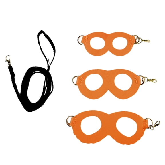 Cavy, Petaurus Breviceps Harness Leash Set 3 Pcs Training Walking Gear Small Animal Adjustable Traction Ropes Vest For Squirrels Hamsters ( In 3 Colors ) Accessories for Dog Trailers Camping