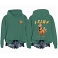 thumbnail image 1 of Caw Hoodie Chicken Sweatshirt Funny Chicken Shirts Unisex, 1 of 6