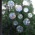 thumbnail image 1 of CawBing 19.68" x 39.37" 3D Rainbow Decorative Crash Proof Window Film, 1 of 8