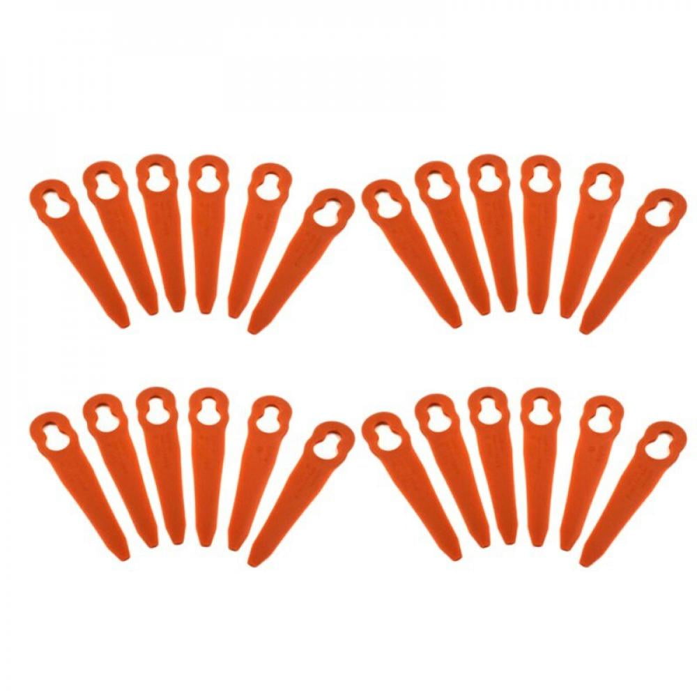 24PCS Replacement Grass Trimmer Blades Plastic Cutter For Stihl PolyCut ...